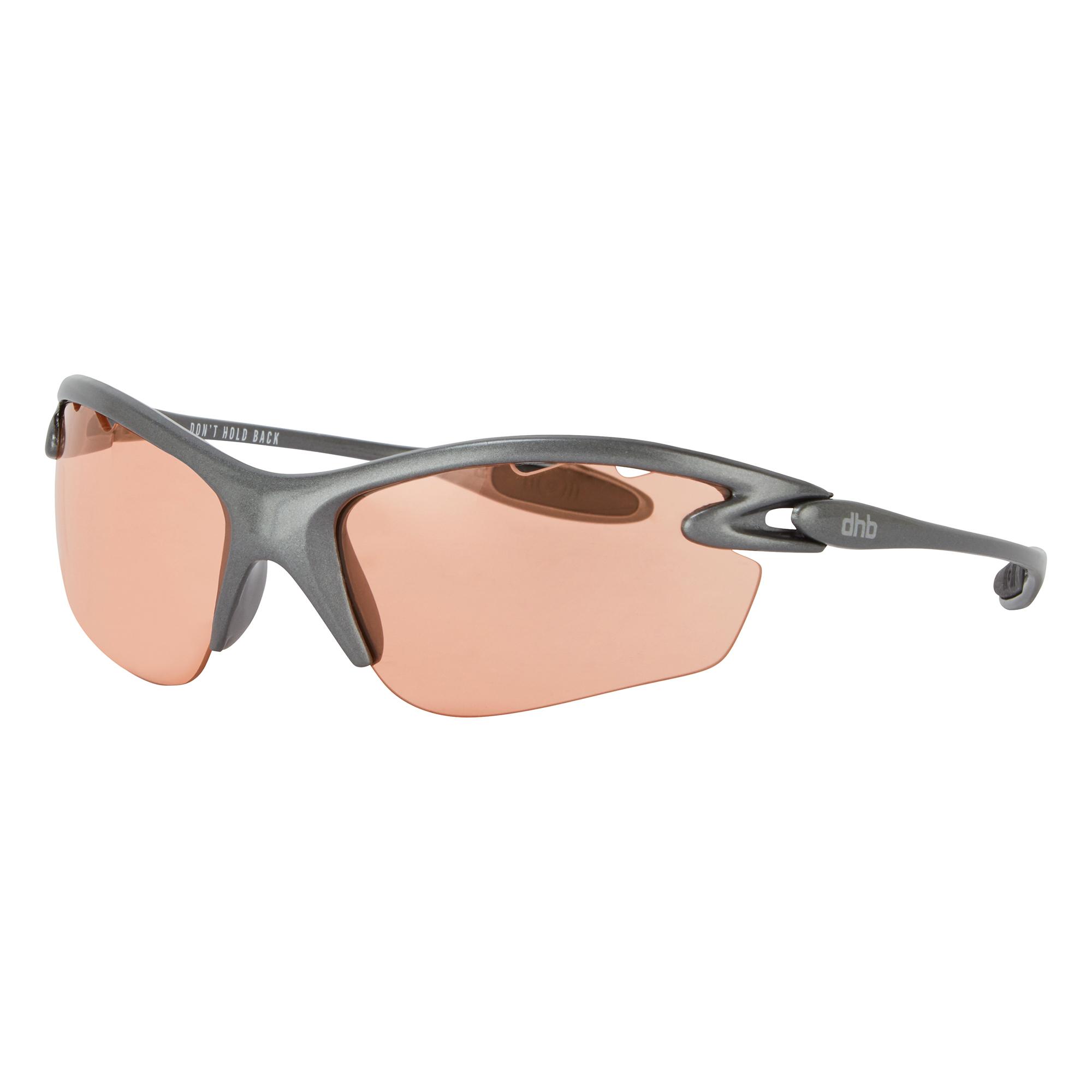 Dhb Ultralite Sunglasses  Gunmetal/orange