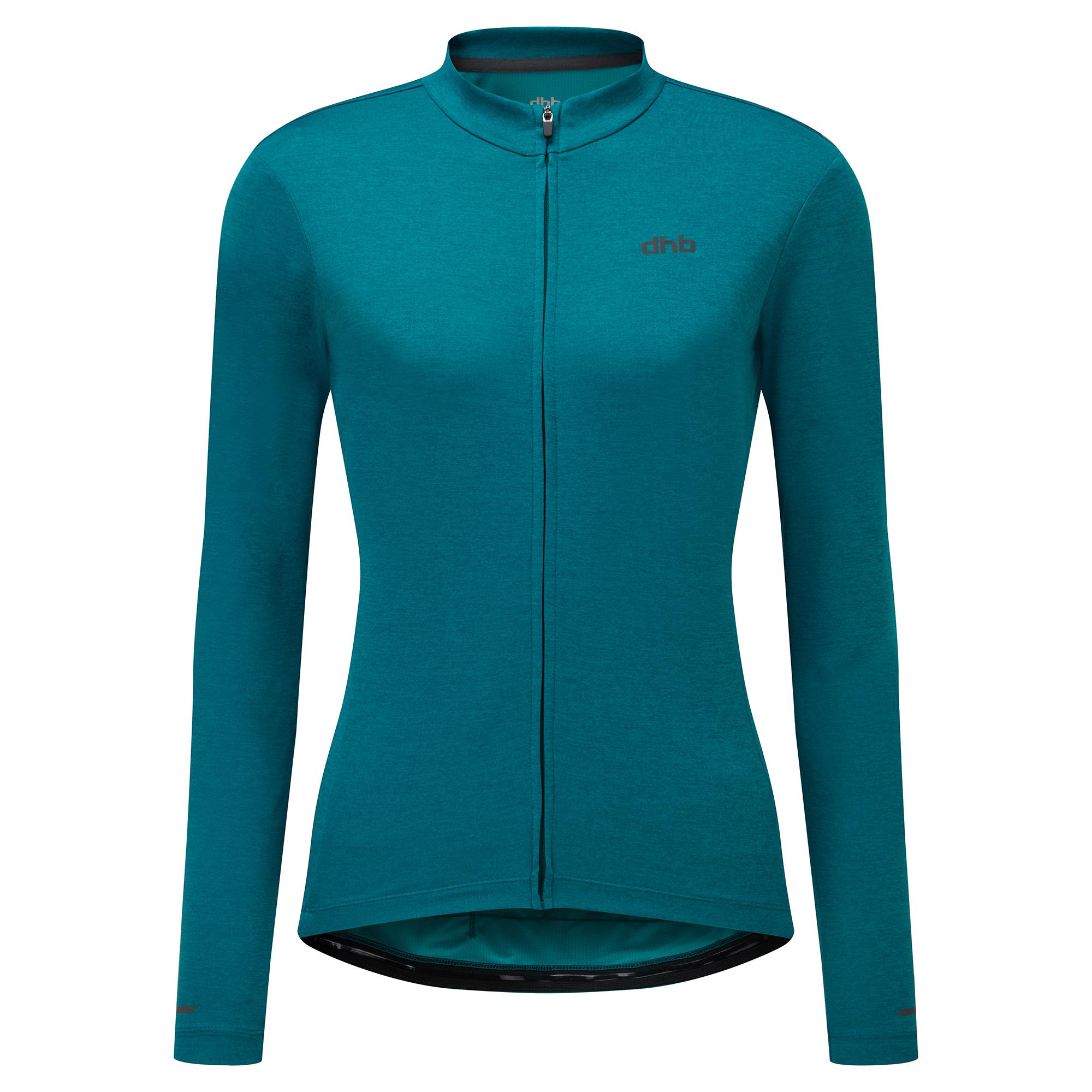 Dhb Womens Long Sleeve Jersey 2.0  Turquoise