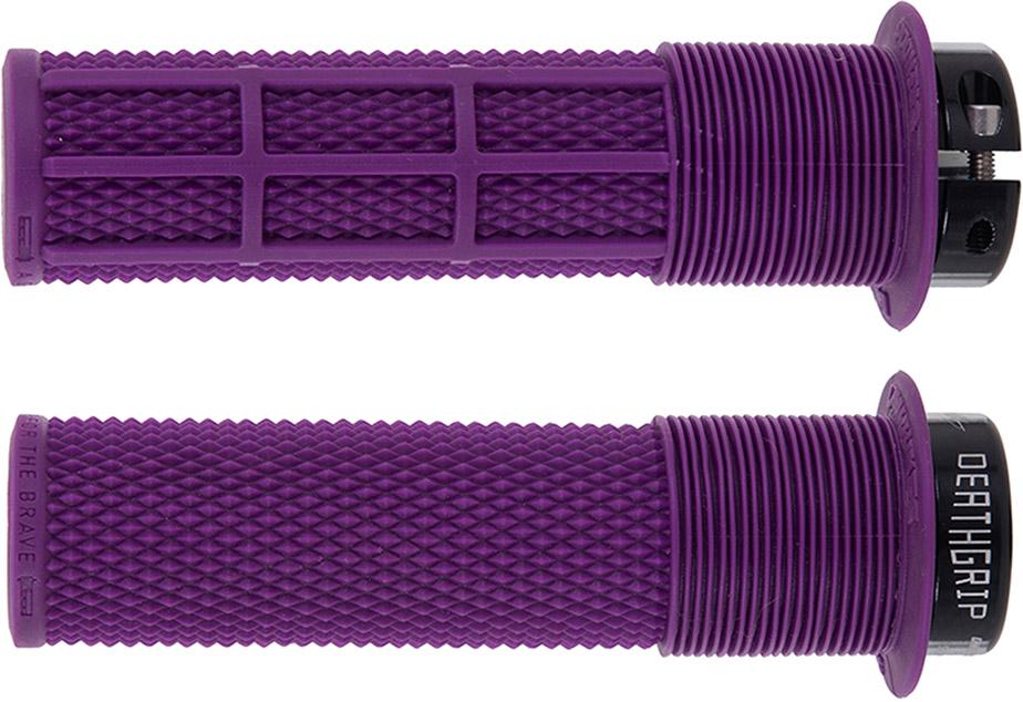 Dmr Brendog Death Grip Flanged Bar Grips  Purple