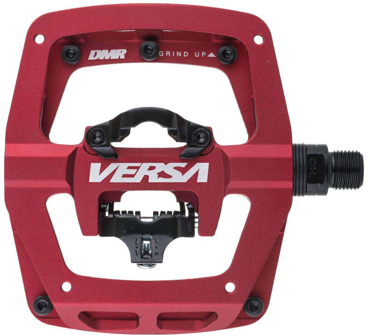 Dmr Versa Dual Sided Flat And Spd Pedal  Red