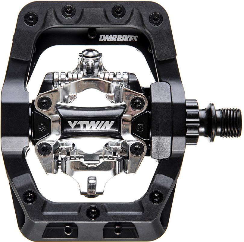 Dmr V-twin Clipless Mountain Bike Pedals  Black