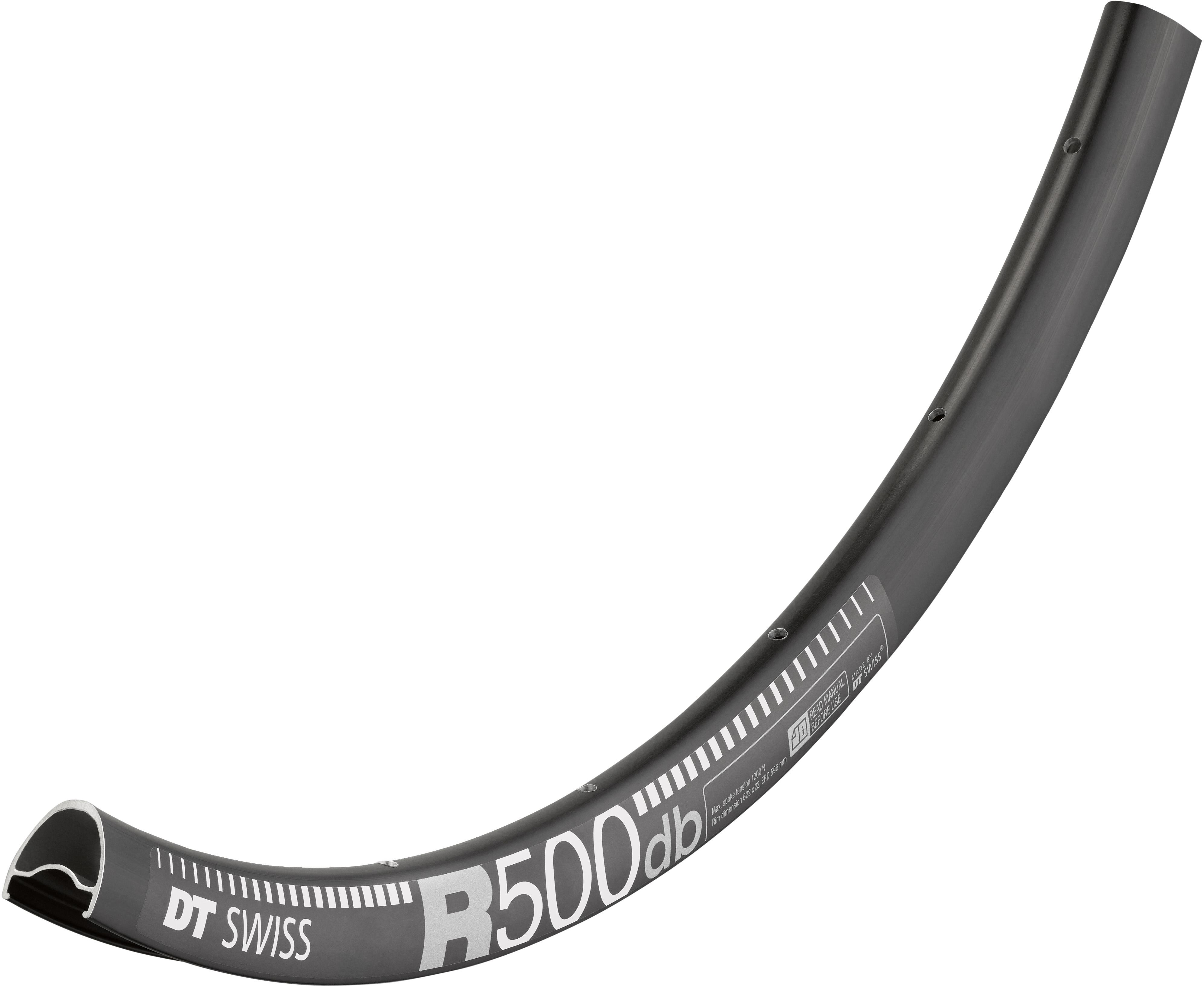 Dt Swiss R 500 Disc Brake Road Rim (22mm)  Black