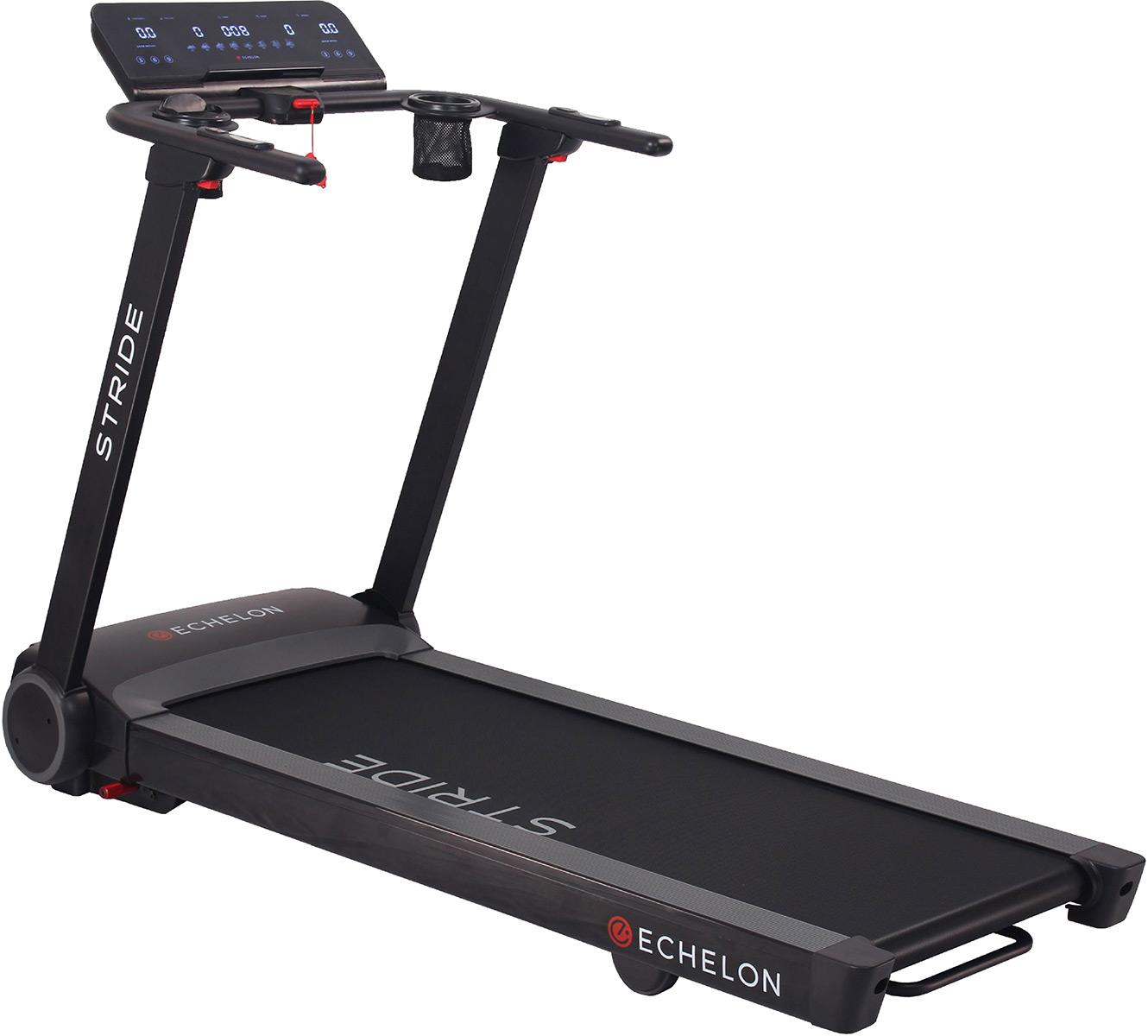 Echelon Stride Auto-fold Connected Treadmill  Black