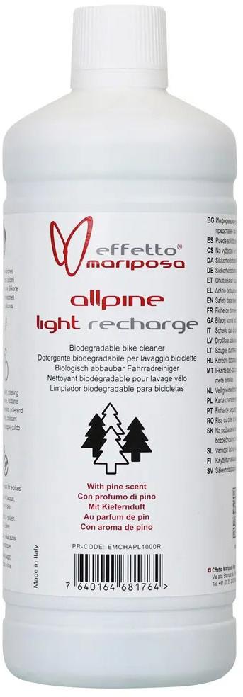 Effetto Mariposa Allpine Light Recharge Bottle (1 Litre)  Clear