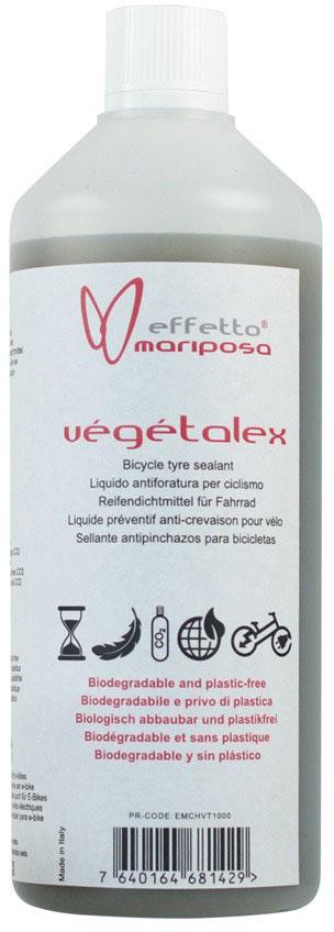 Effetto Mariposa Vegetalex Tyre Sealant (1000ml)  White