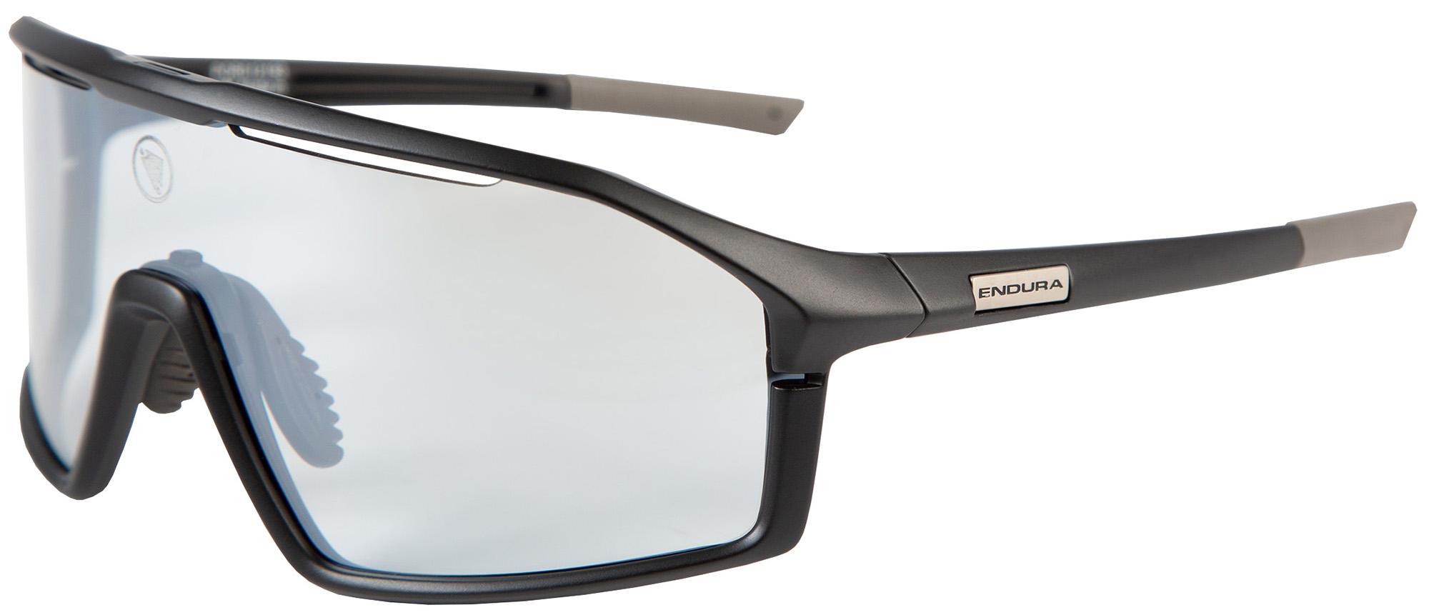 Endura Gabbro 2 Clear Cycling Sunglasses  Black