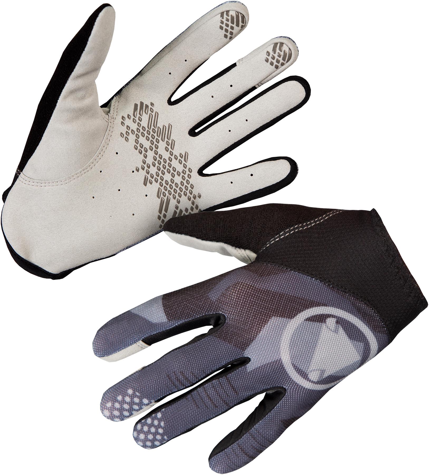 Endura Hummvee Lite Icon Gloves  Grey Camo