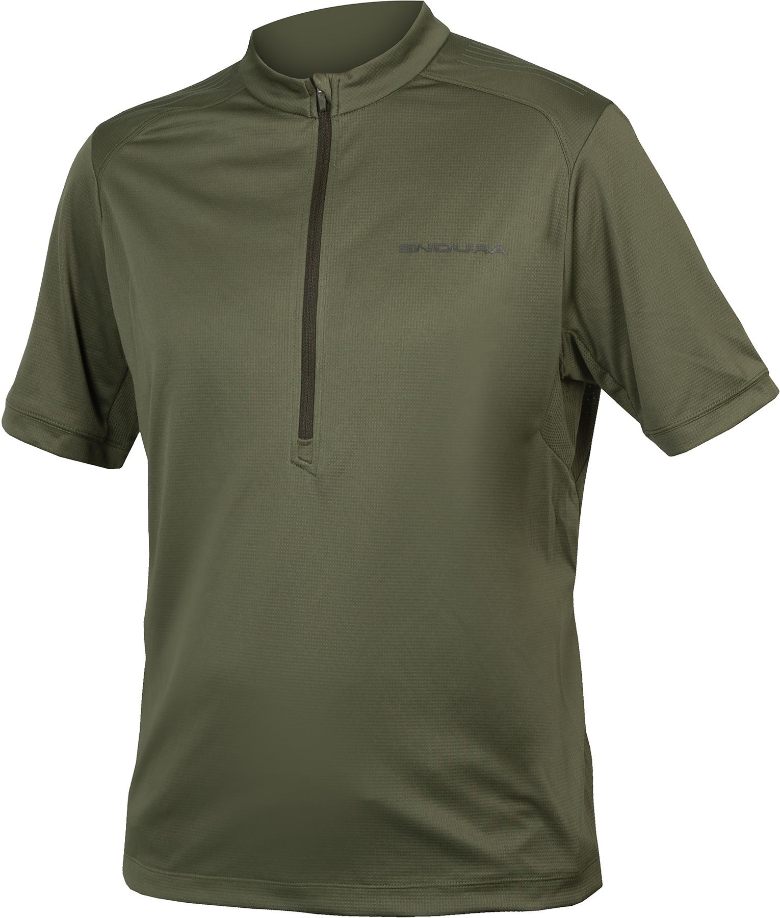 Endura Hummvee Short Sleeve Jersey 2023  Olive Green