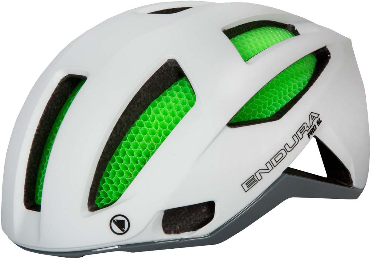 Endura Pro Sl Helmet  With Koroyd  White