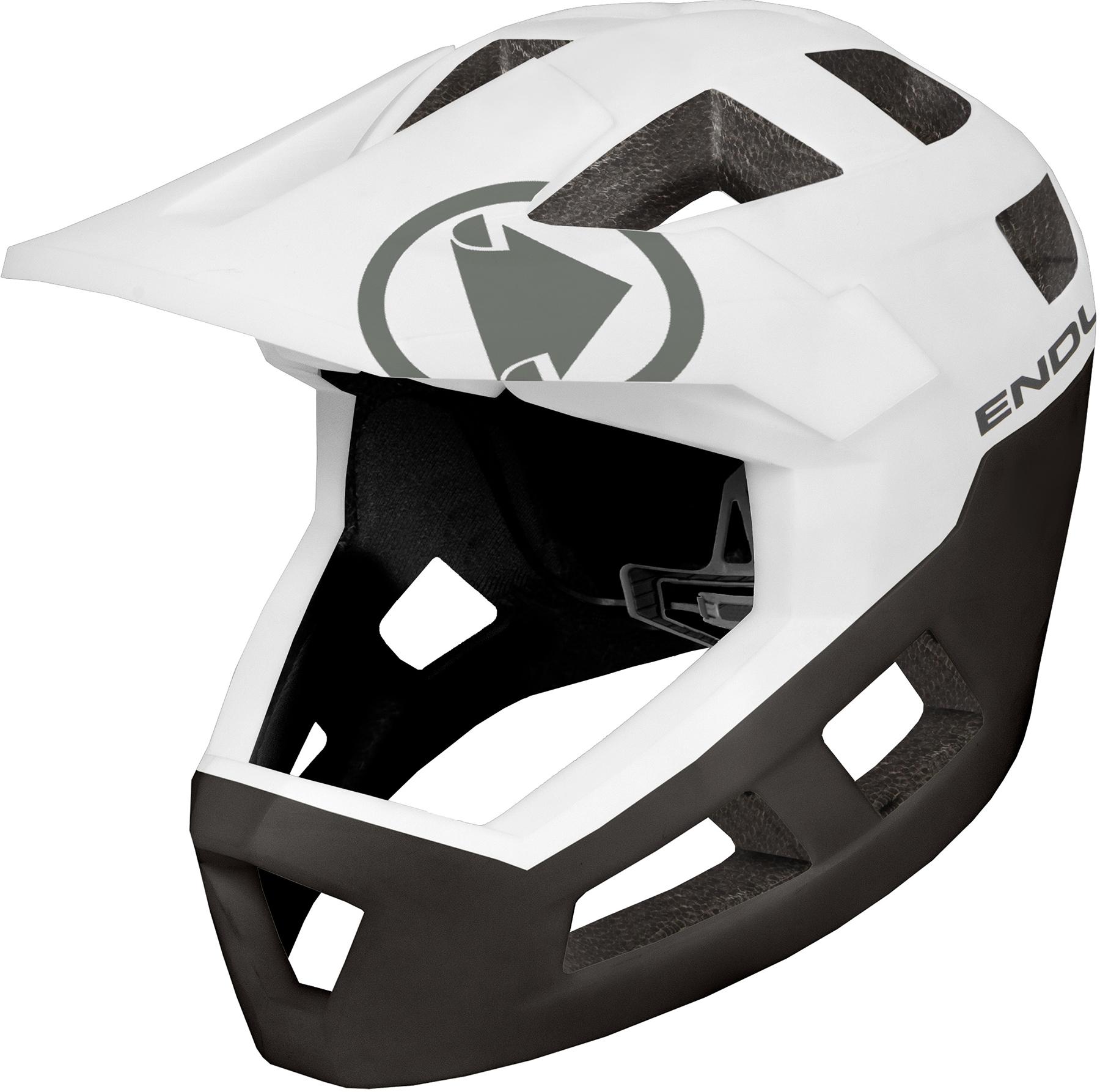 Endura Singletrack Full Face Helmet  White