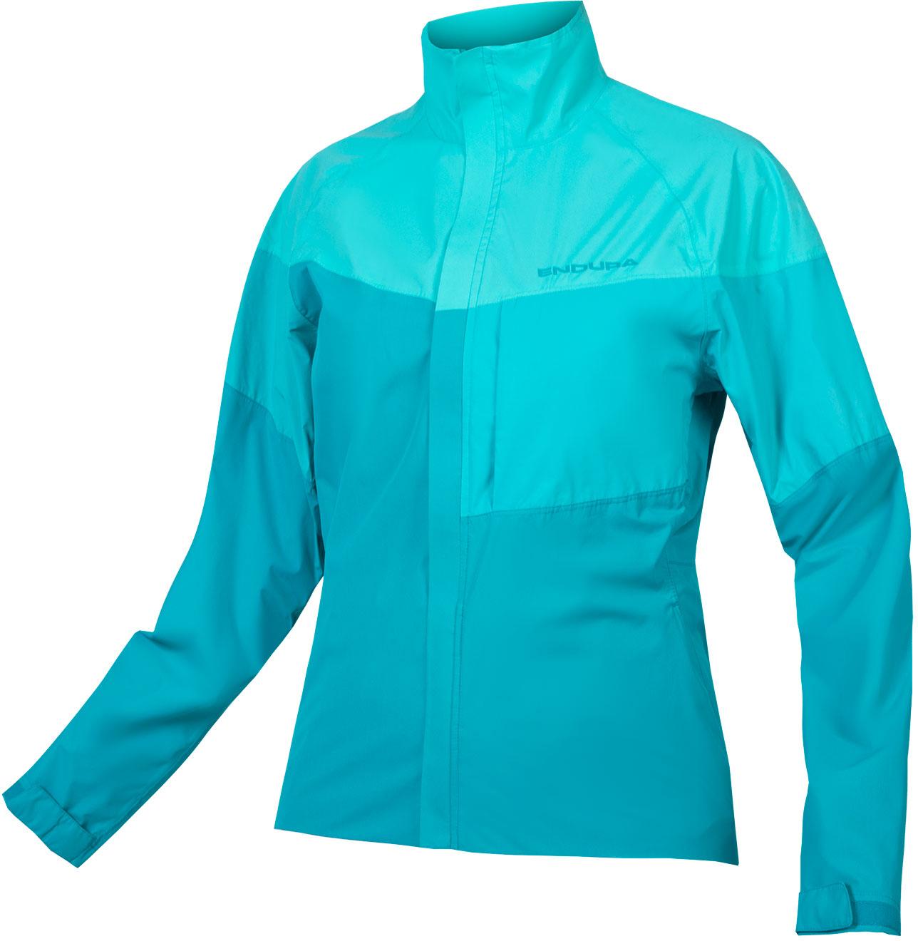 Endura Womens Urban Luminite Waterproof Jacket  Pacific Blue/reflective