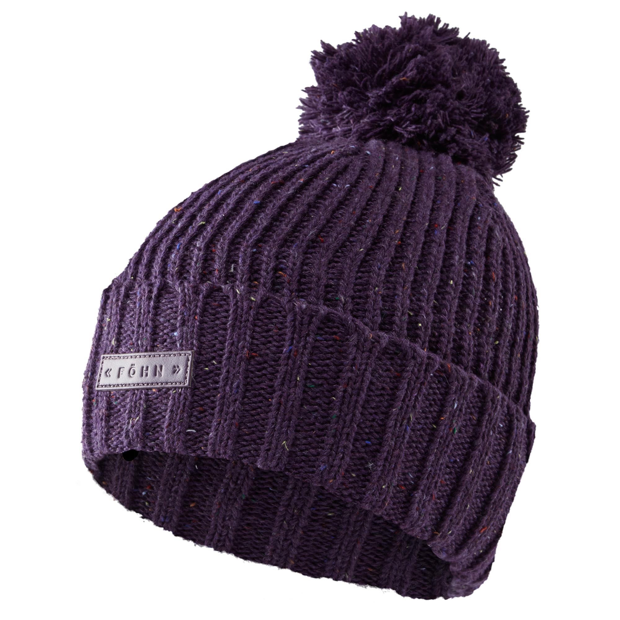 Fhn Bobble Hat  Purple