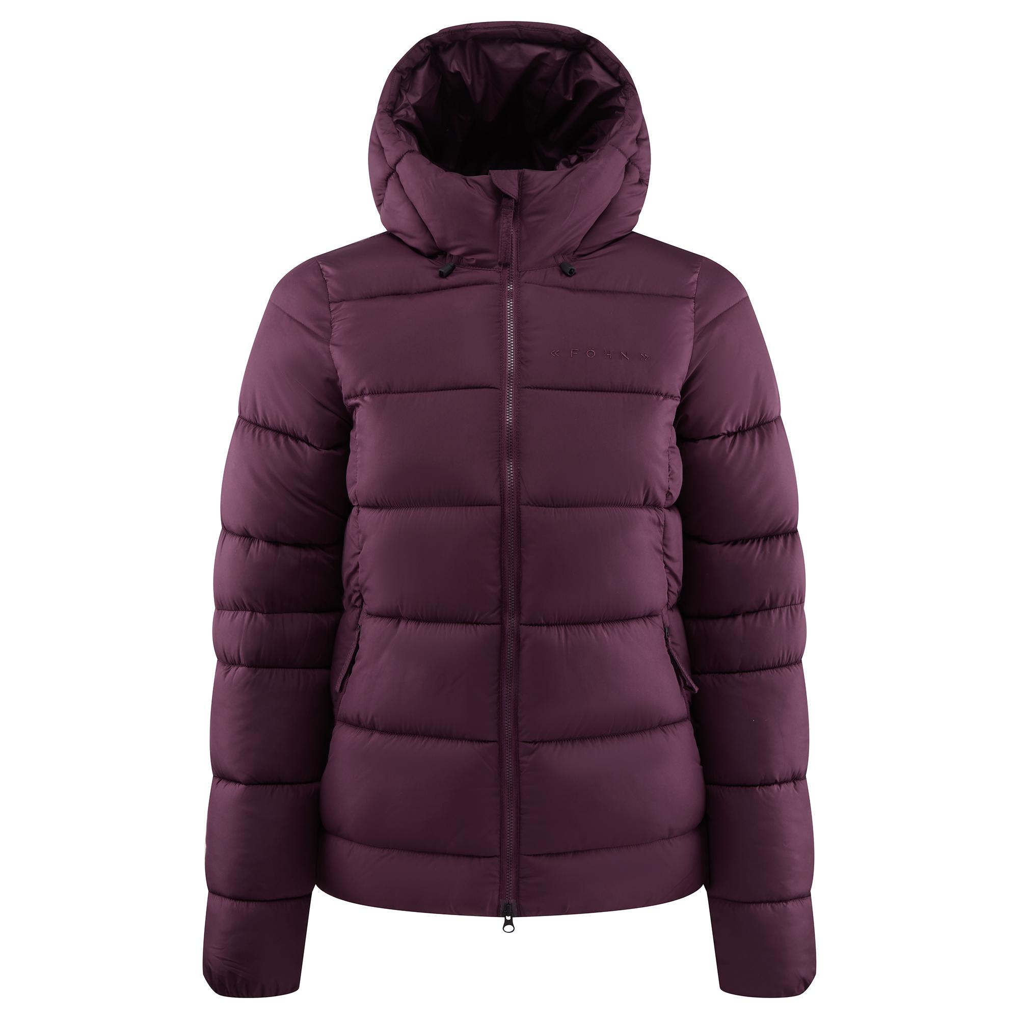 Fhn Womens Macro Synthetic Down Jacket  Potent Purple