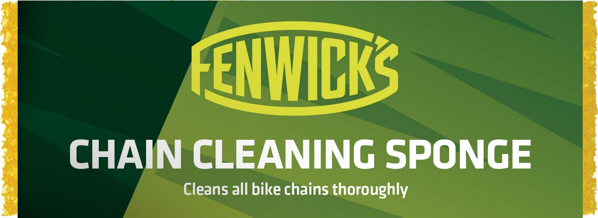 Fenwicks Chain Cleaning Sponge  Yellow