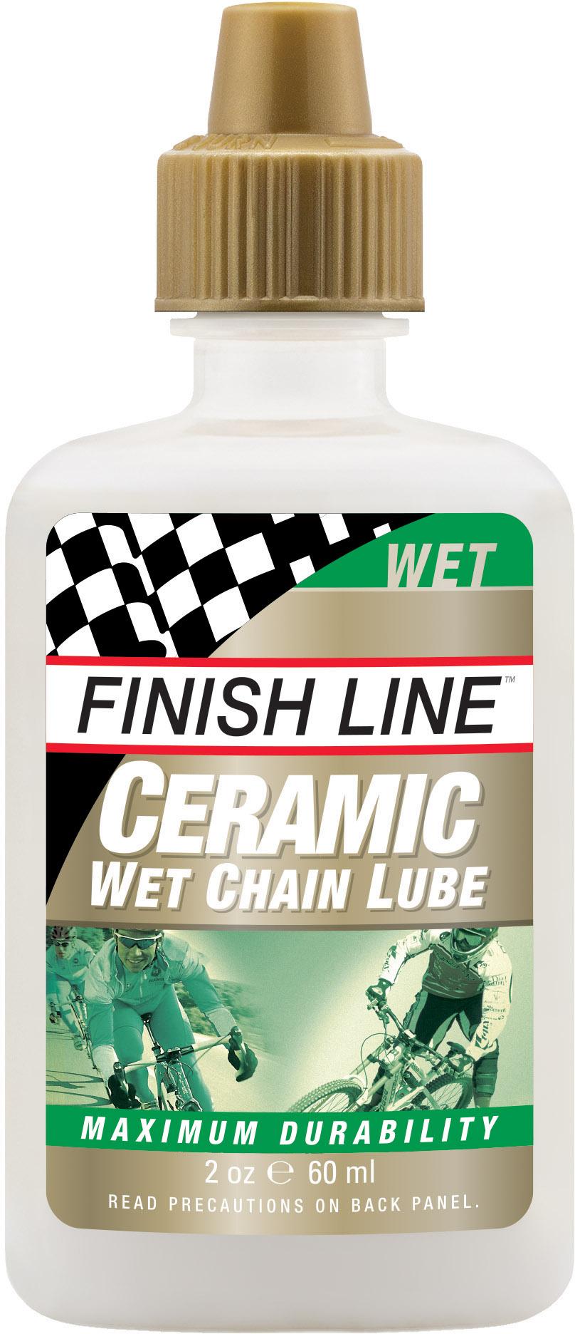 Finish Line Ceramic Wet Chain Lube (60ml)  Transparent