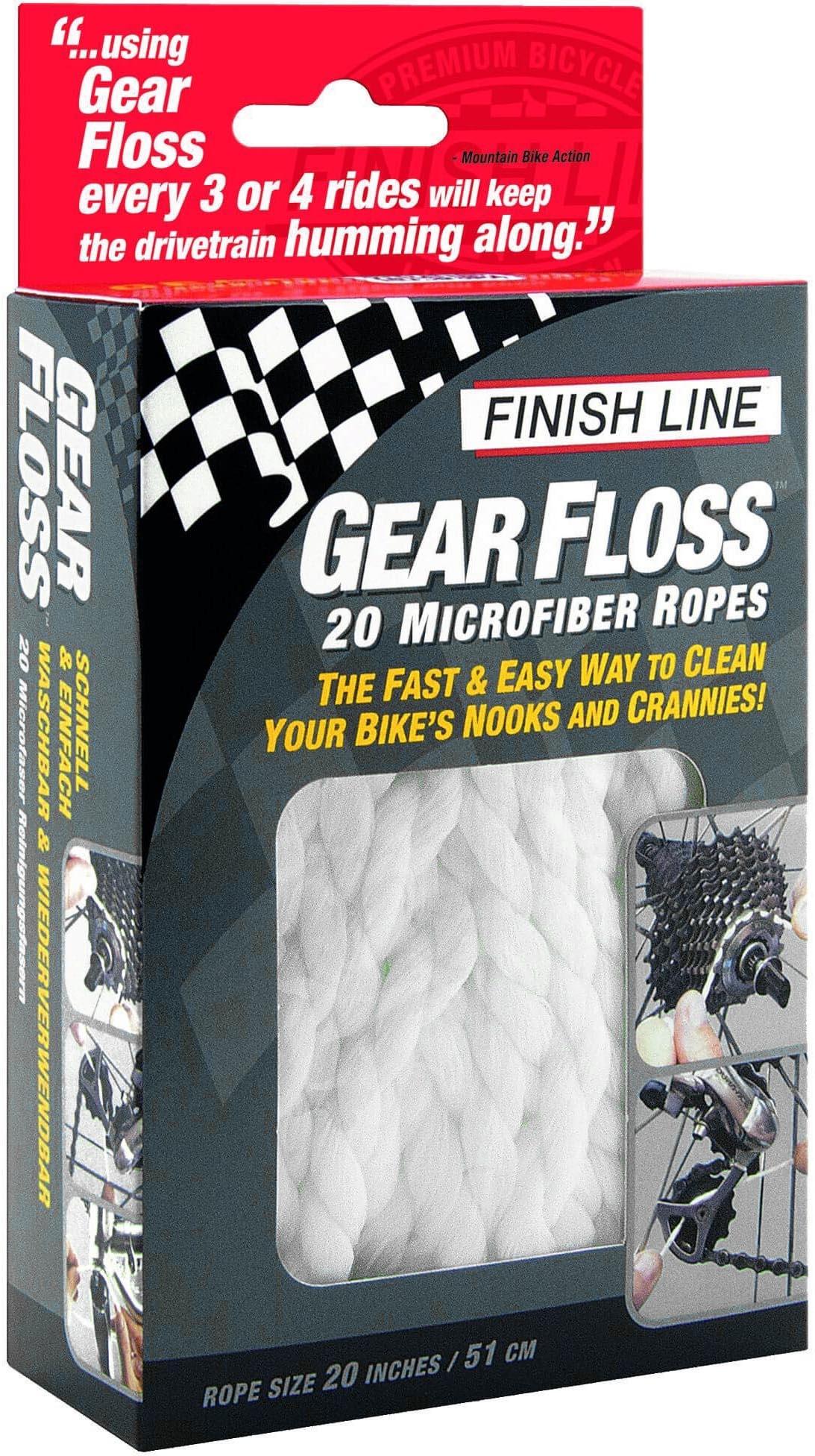Finish Line Gear Cleaner Floss  White