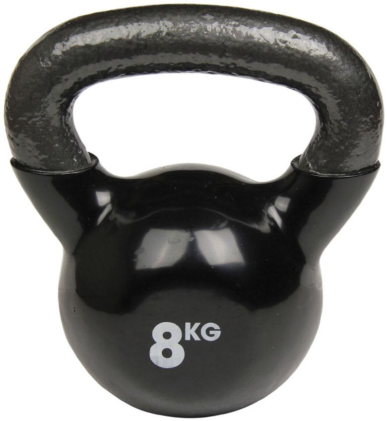 Fitness-mad Kettebell (8kg)  Black