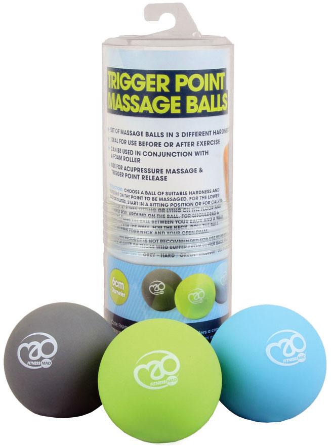 Fitness-mad Trigger Point Massage Ball Set  Neutral