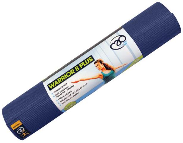 Fitness-mad Warrior Yoga Mat (6mm)  Dark Blue