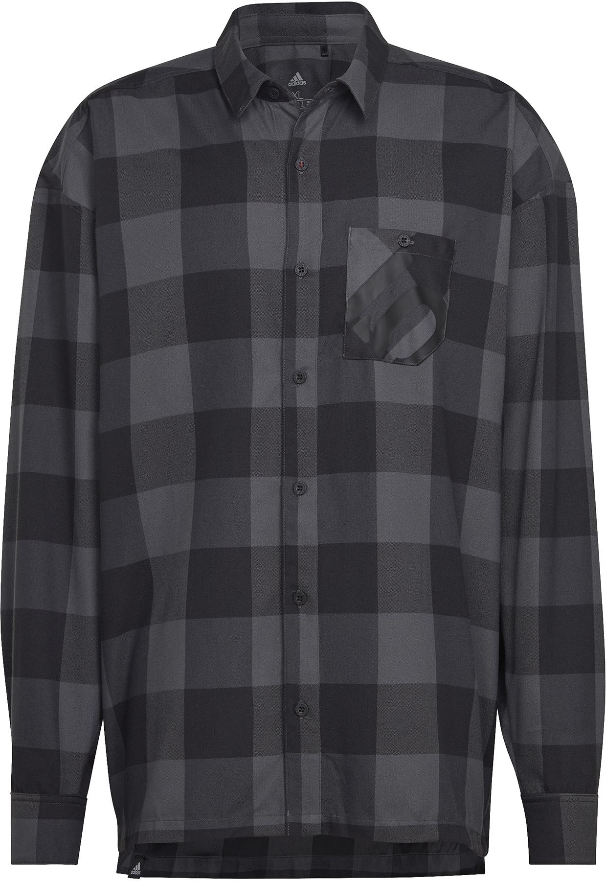 Five Ten Flannel Shirt  Grey Six/black