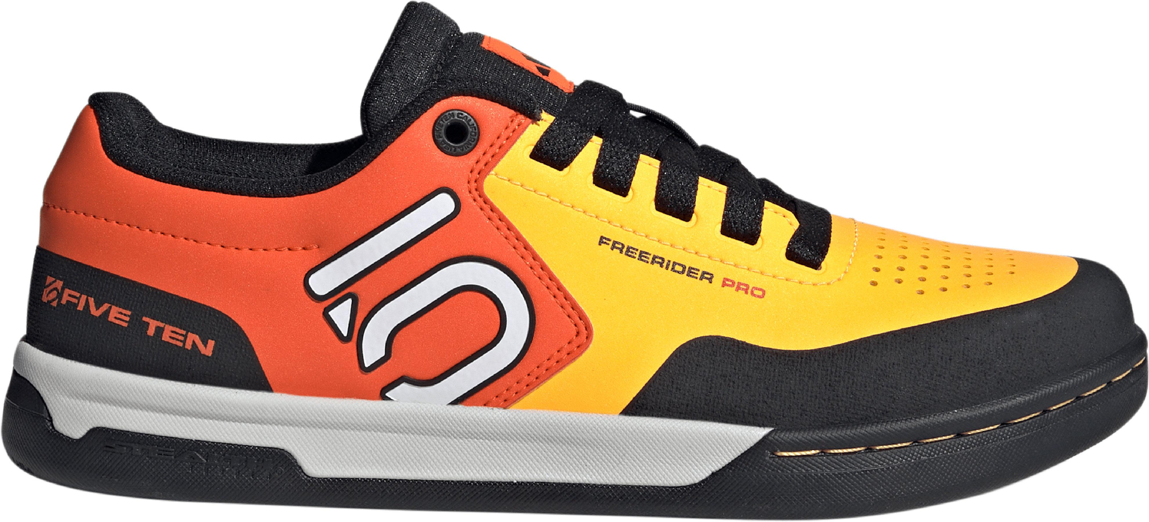 Five Ten Freerider Pro Mtb Cycling Shoes Aw23  Solar Gold/white/impact Orange
