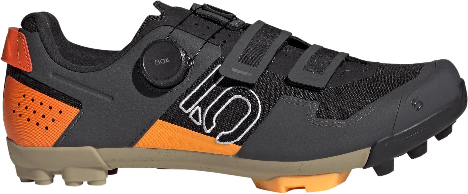 Five Ten Kestrel Pro Xc Clipless Boa Mtb Shoes  Core Black/white/impact Orange