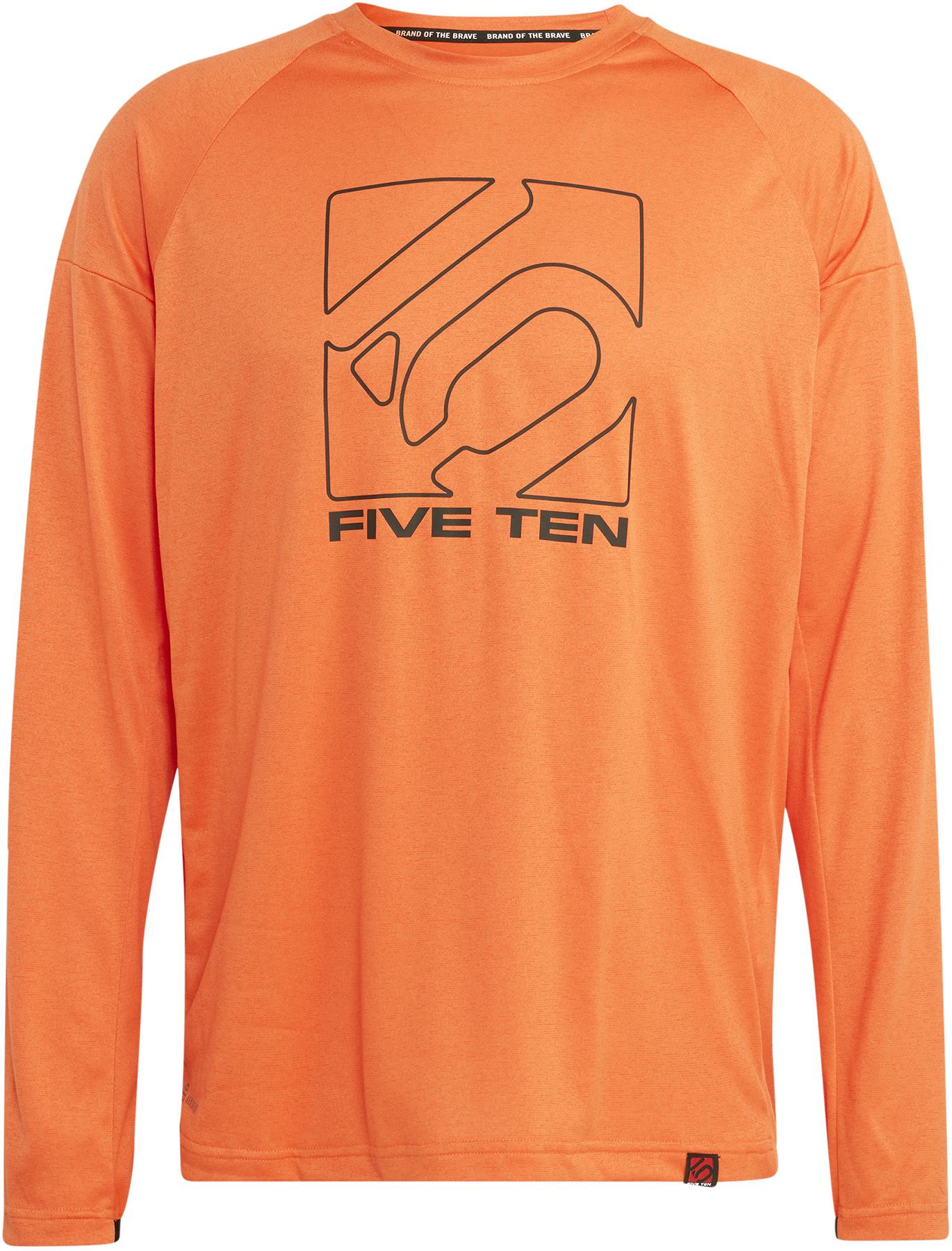 Five Ten Long Sleeve Jersey  Semi Impact Orange