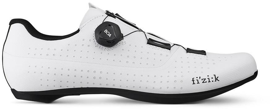 Fizik Tempo Overcurve R4 Wide Fit Road Shoes  White/black