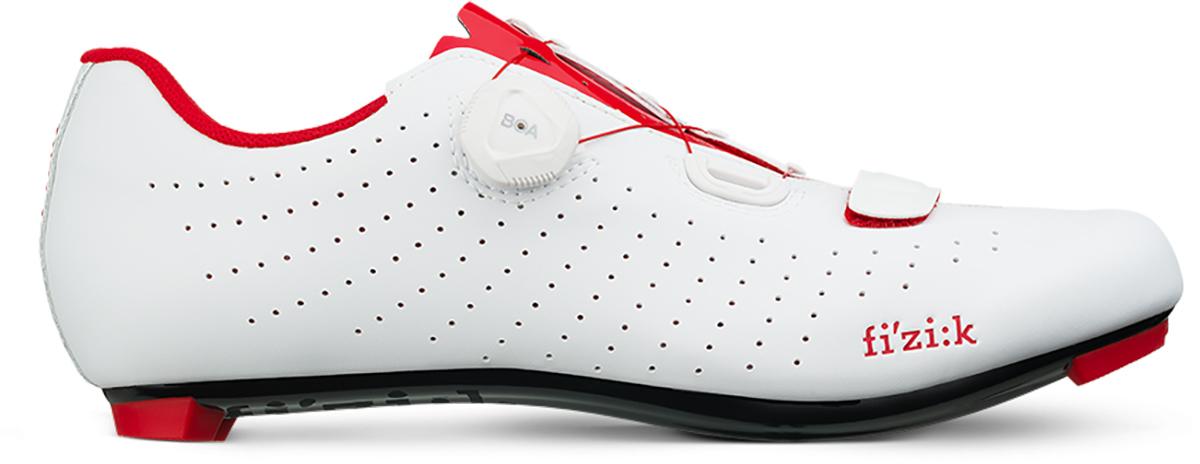 Fizik Tempo R5 Overcurve Road Shoes  White/red