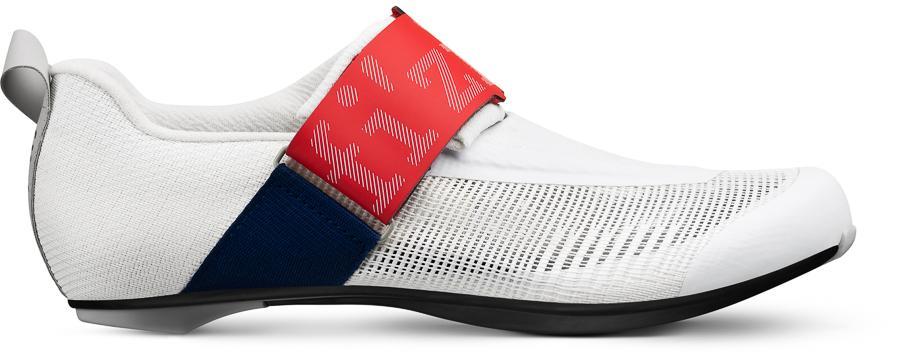 Fizik Transiro Hydra Aeroweave Tri Shoes 2023  White/red