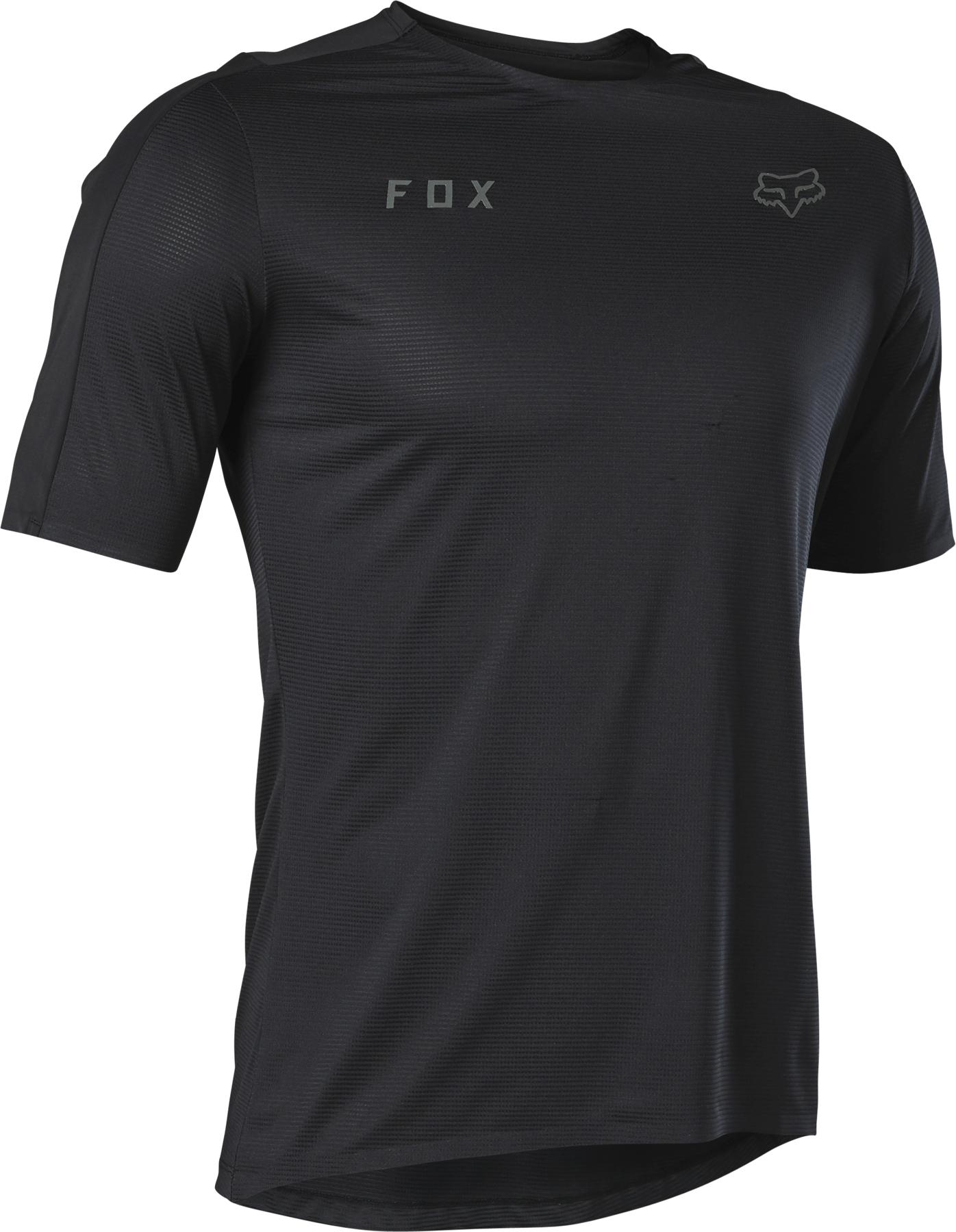 Fox Racing Flexair Ascent Short Sleeve Jersey  Black