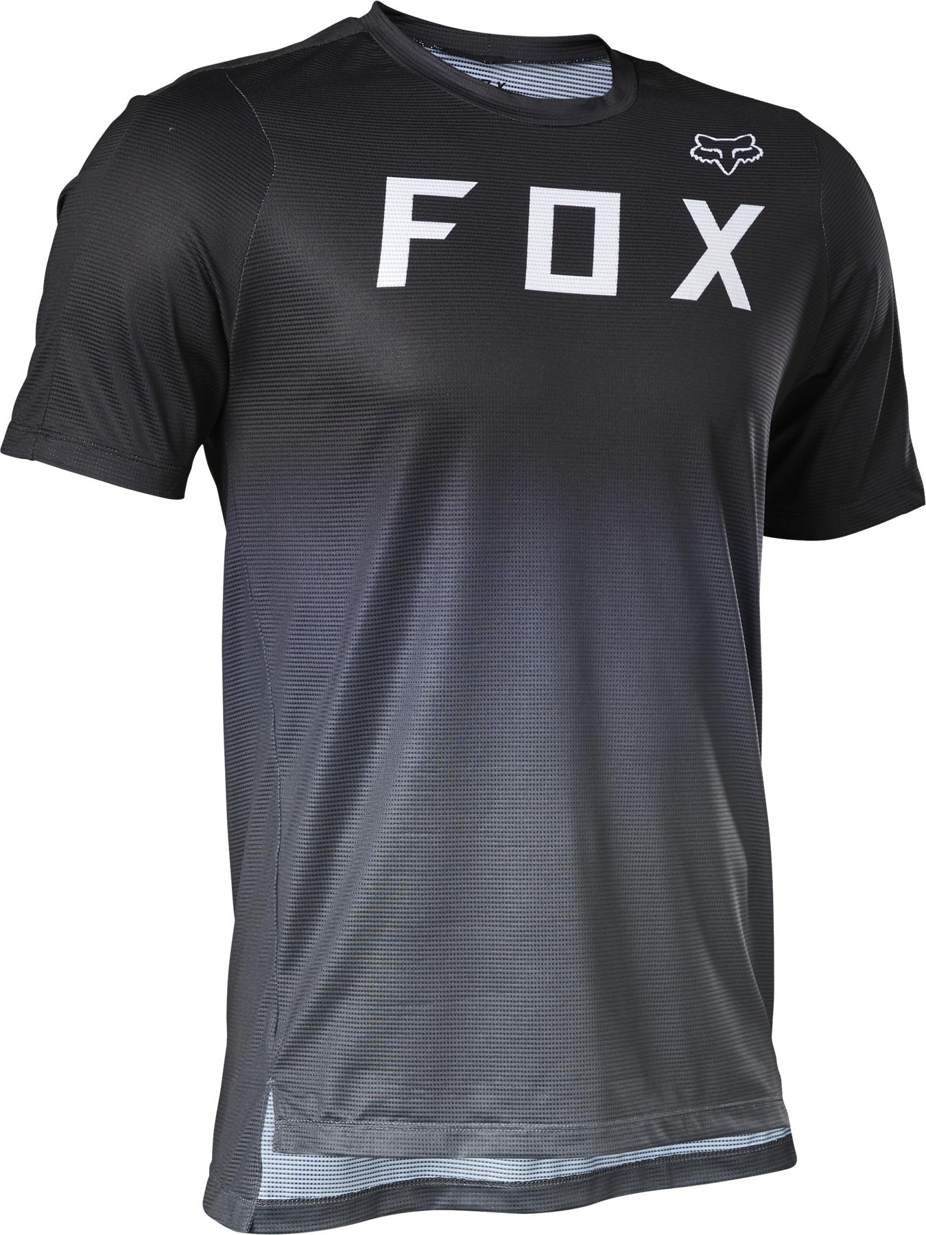 Fox Racing Flexair Short Sleeve Cycling Jersey  Black