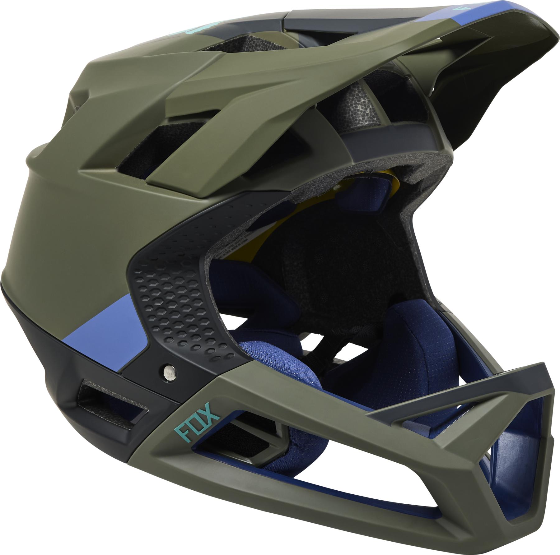 Fox Racing Proframe Full Face Mtb Helmet  Green
