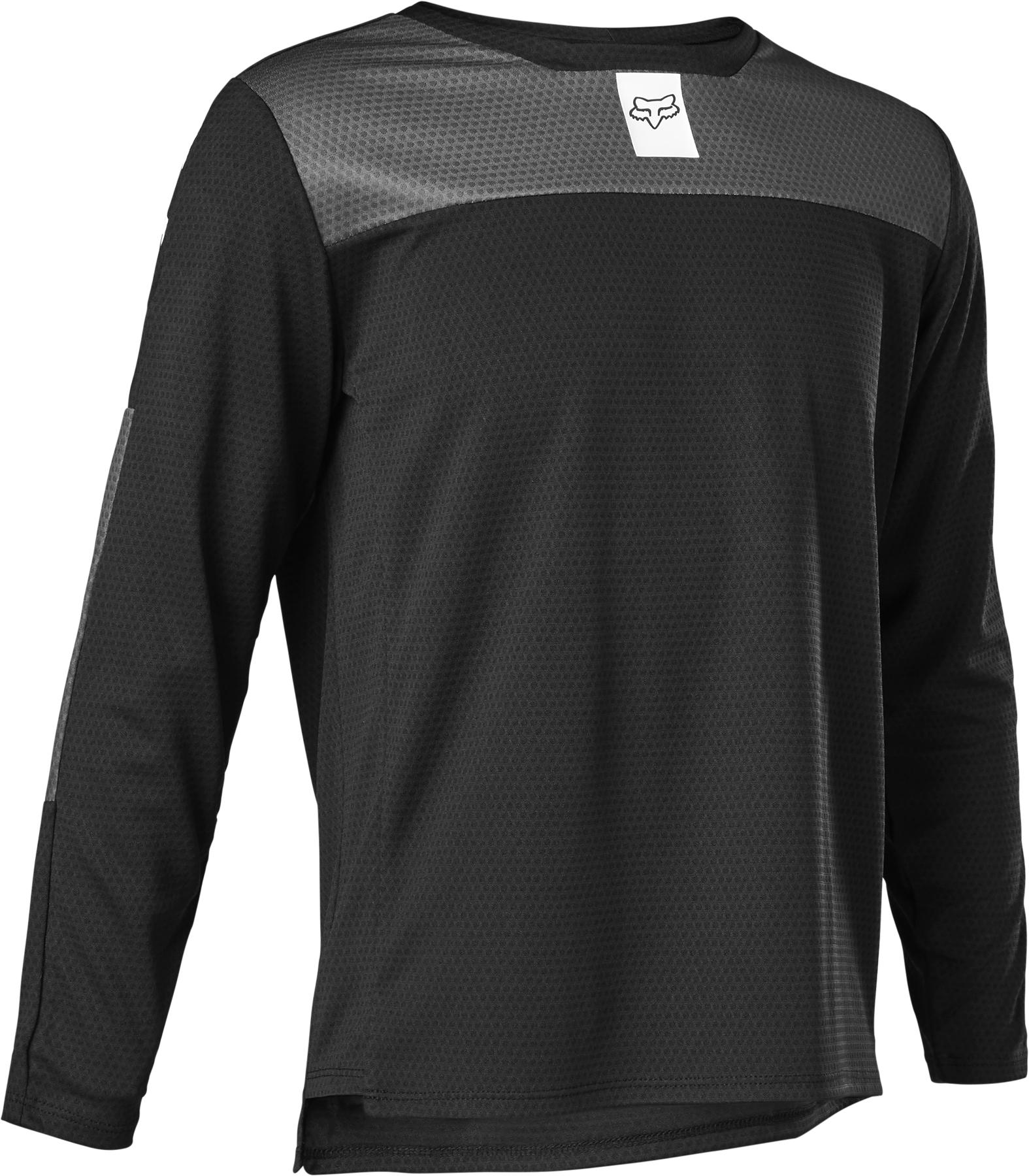 Fox Racing Youth Defend Long Sleeve Cycling Jersey  Black