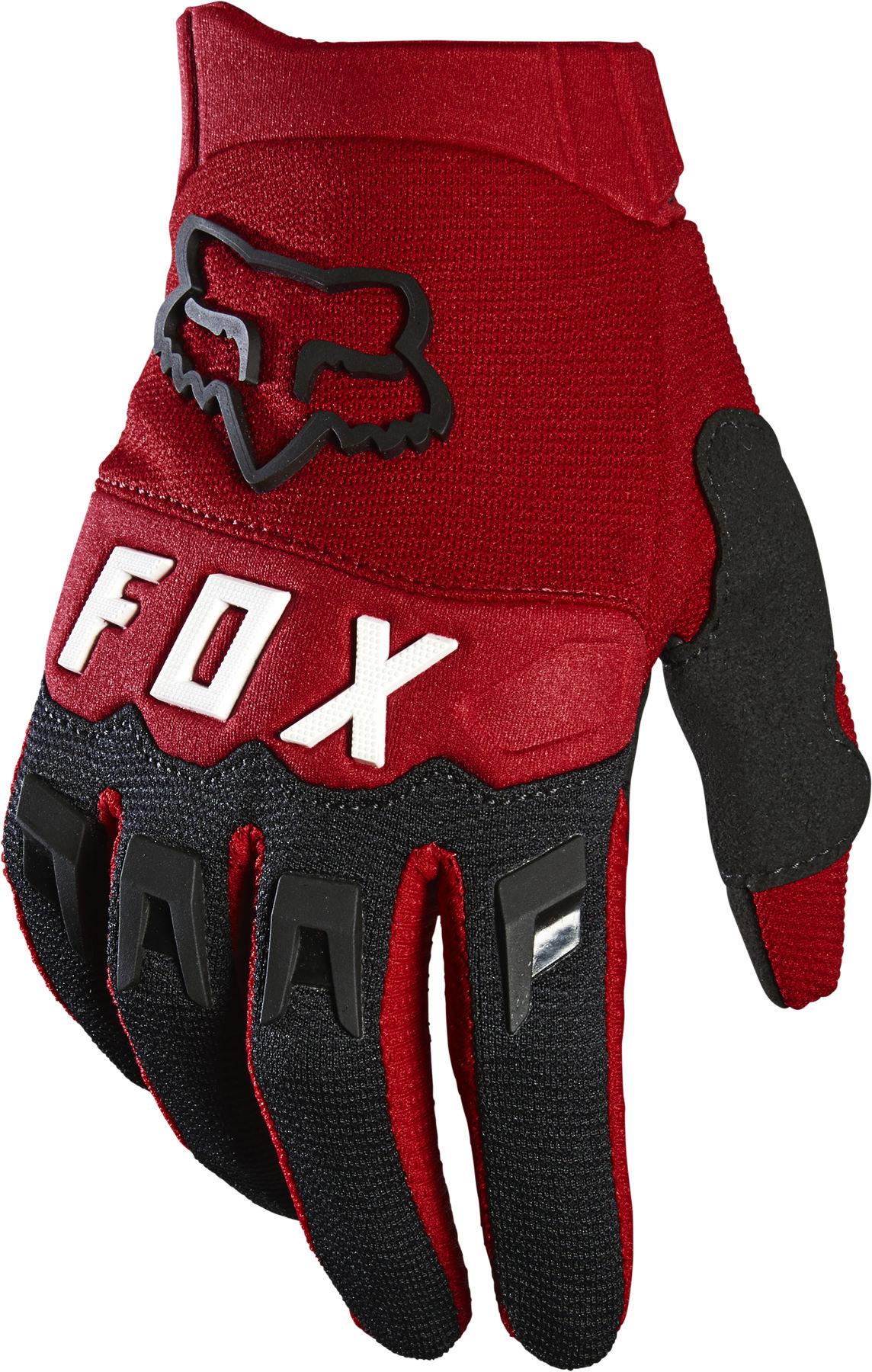 Fox Racing Youth Dirtpaw Fyce Gloves  Fluorescent Red