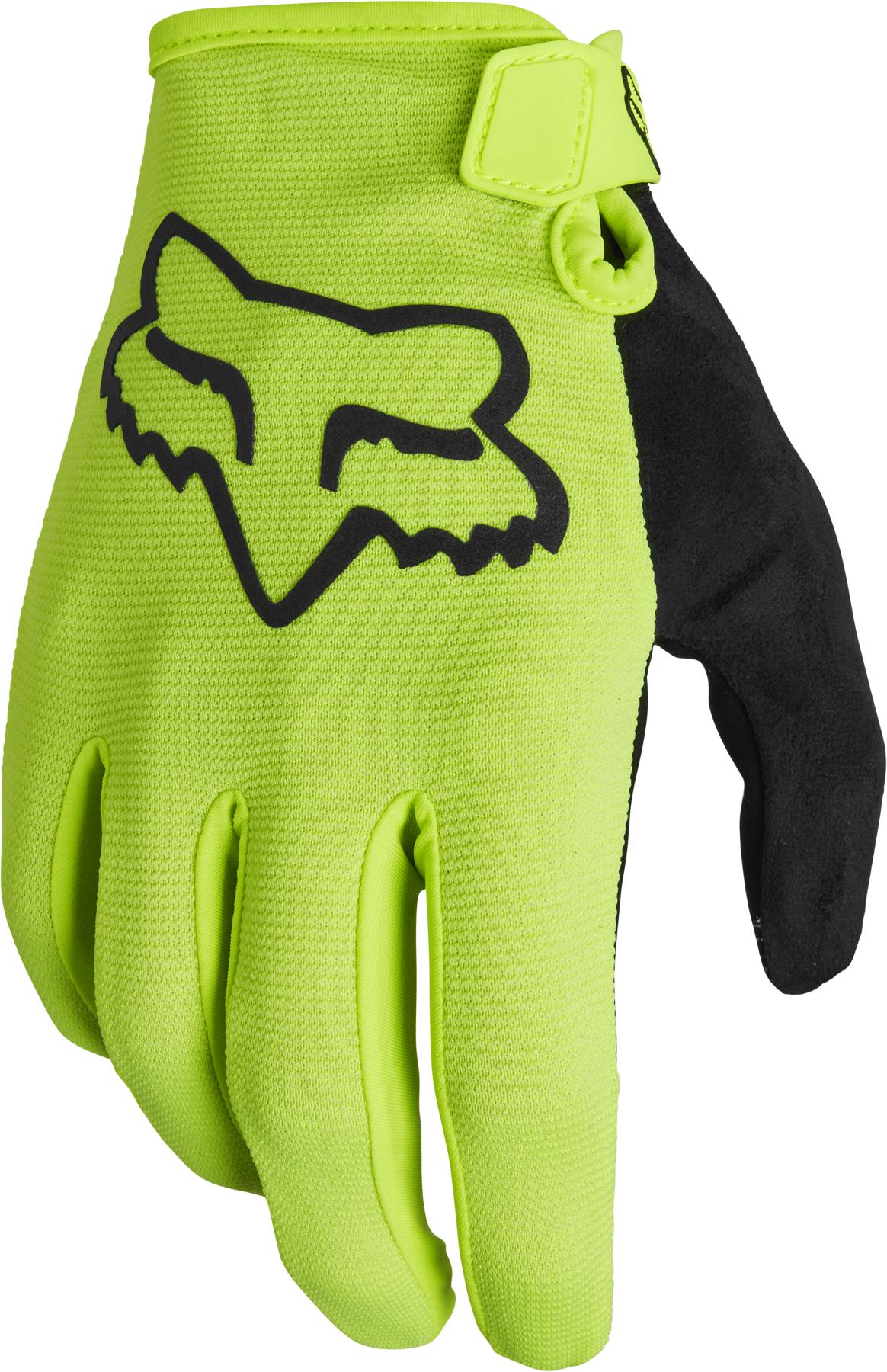 Fox Racing Youth Ranger Gloves 2021  Fluorescent Yellow