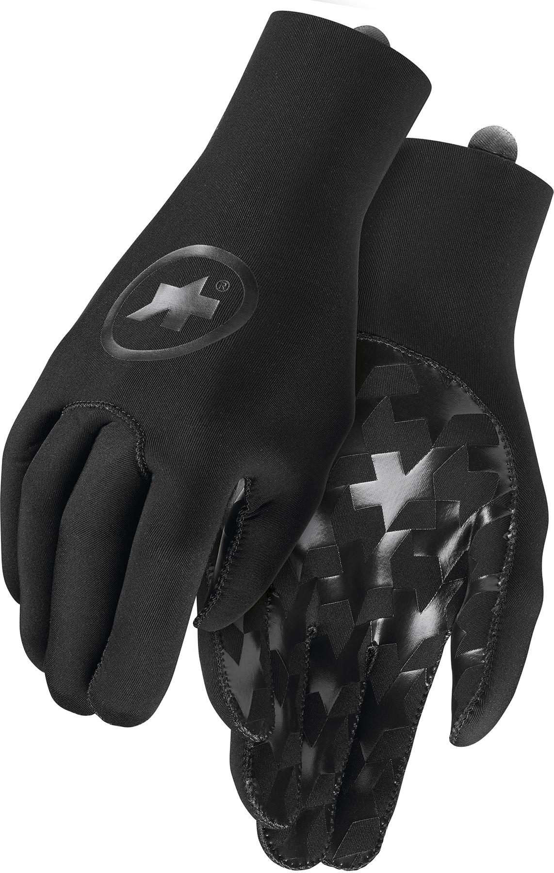 Assos Gt Rain Cycling Gloves  Black Series