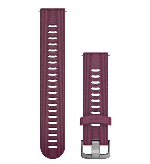 Garmin 20mm Quick Release Silicone Watch Band  Berry