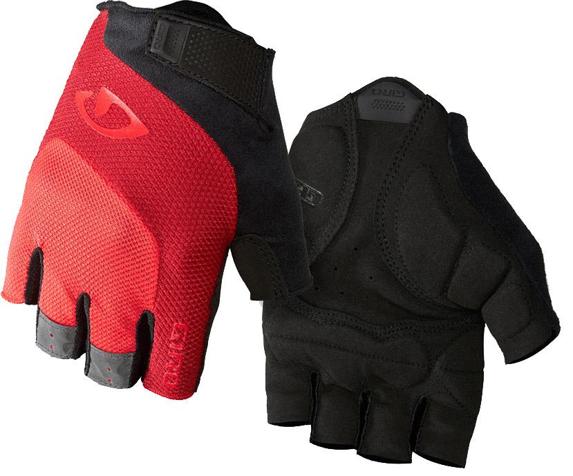 Giro Bravo Gel Short Finger Gloves  Bright Red