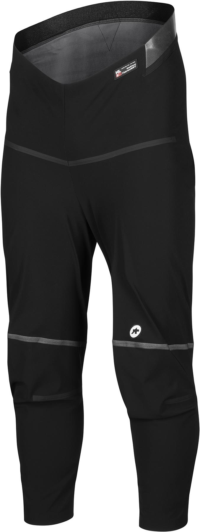 Assos Mille Gt Thermo Rain Shell Pants  Black Series