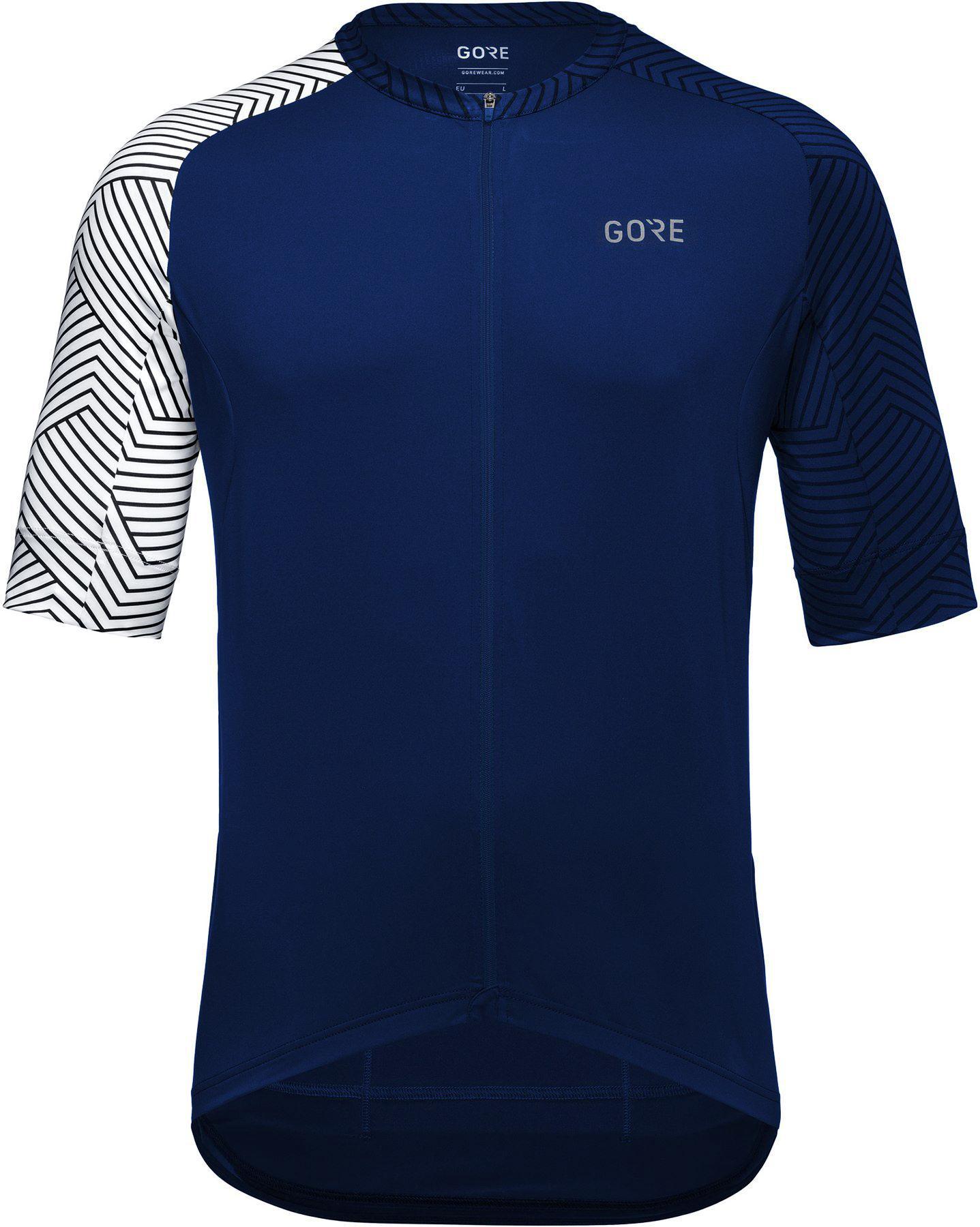 Gorewear C5 Jersey  Orbit Blue/white