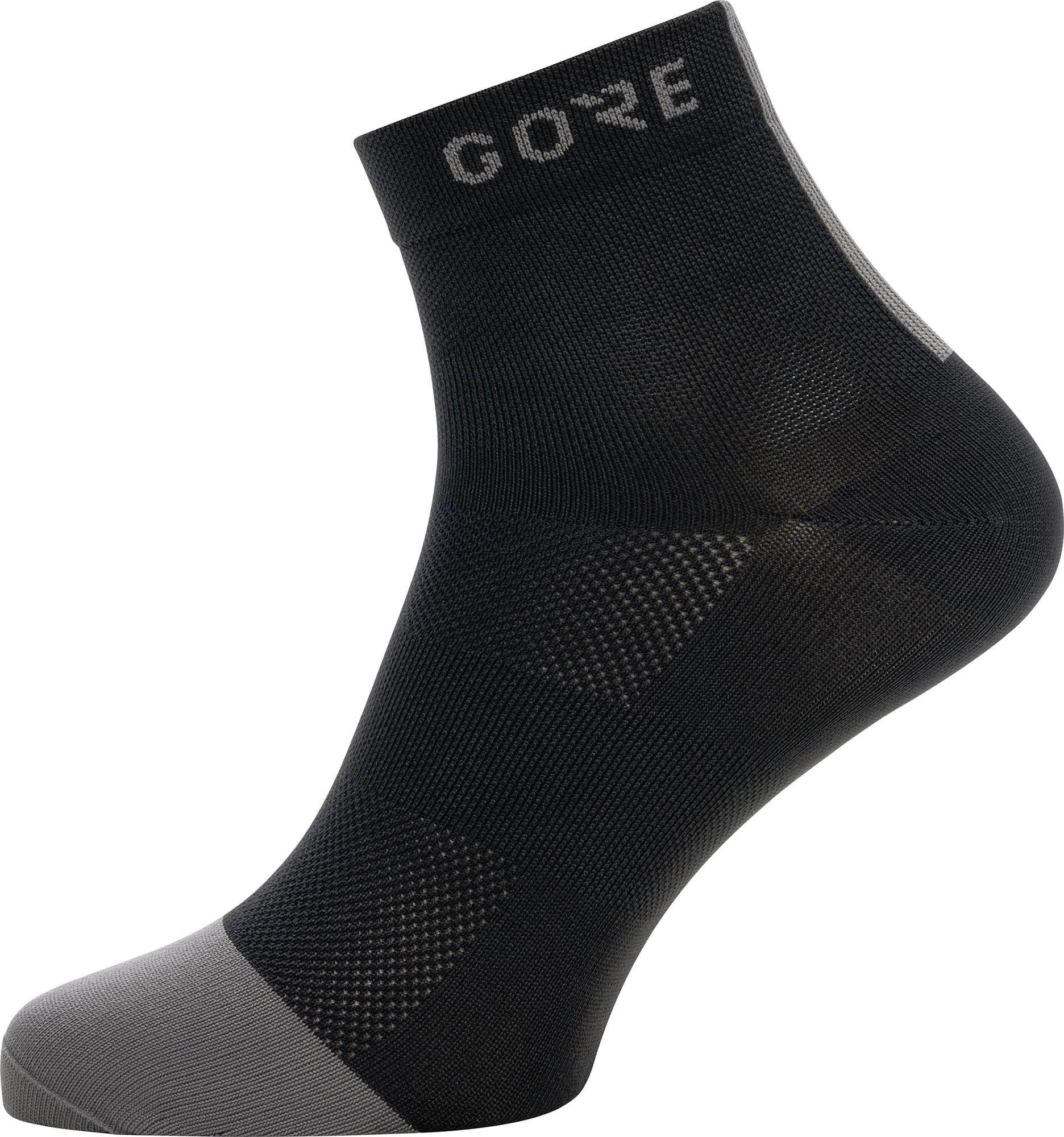 Gorewear M Light Mid Socks  Black/graphite Grey