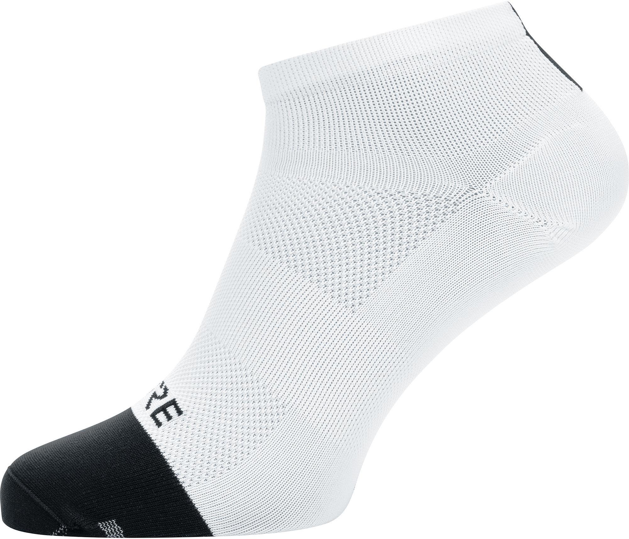 Gorewear M Light Short Socks  White/black