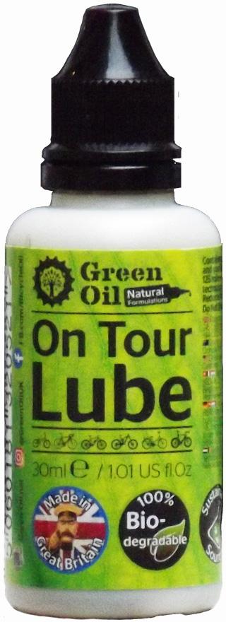 Green Oil On Tour Chain Lube  Green