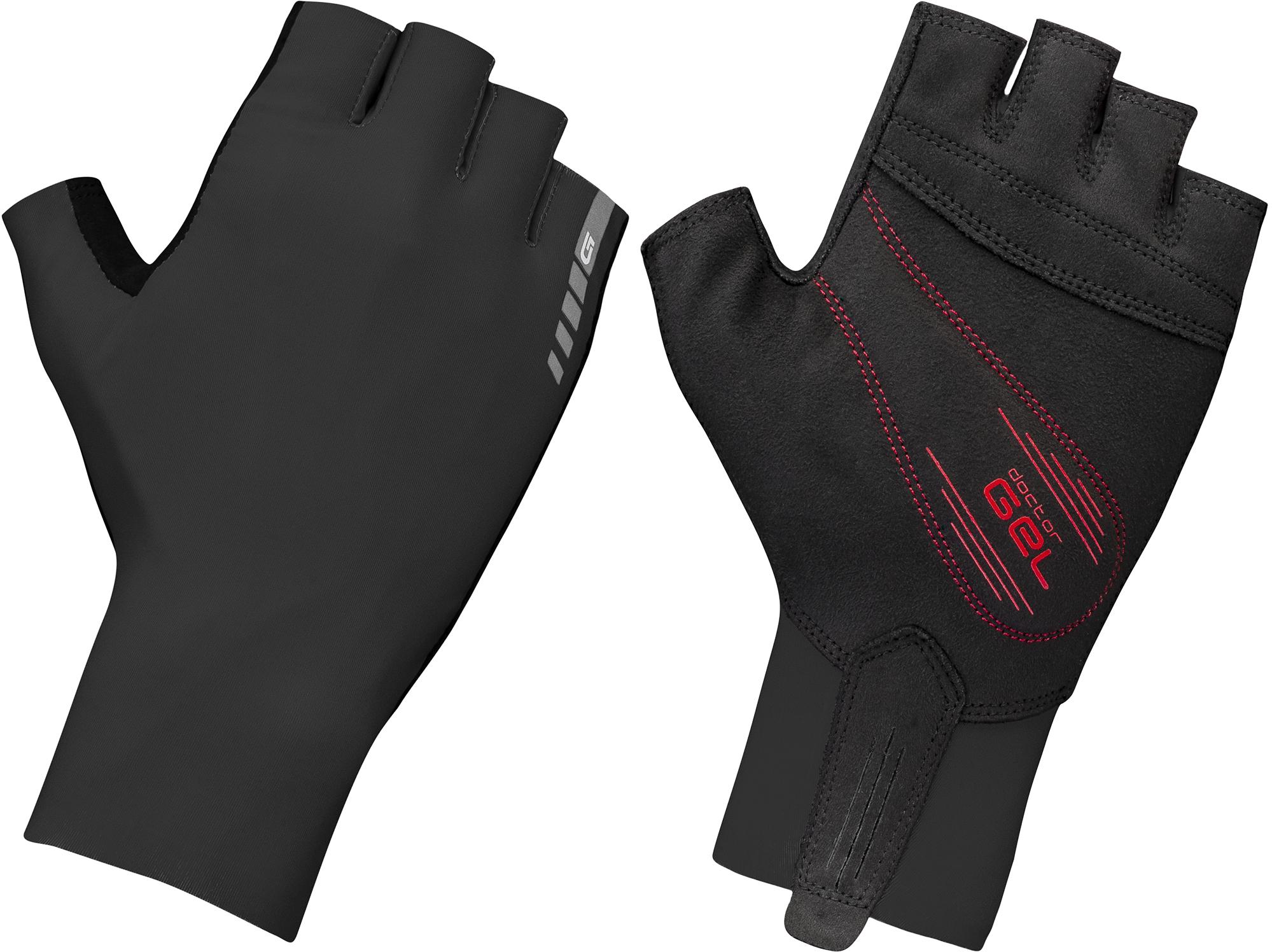 Gripgrab Aero Tt Short Finger Gloves  Black/black