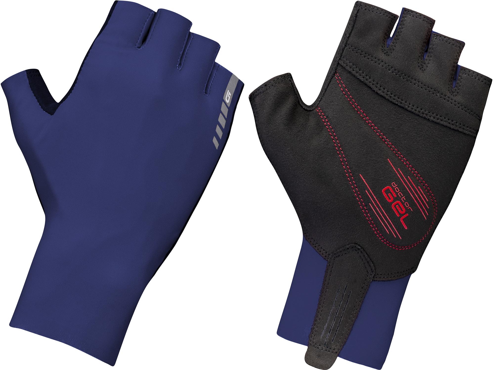 Gripgrab Aero Tt Short Finger Gloves  Navy/black