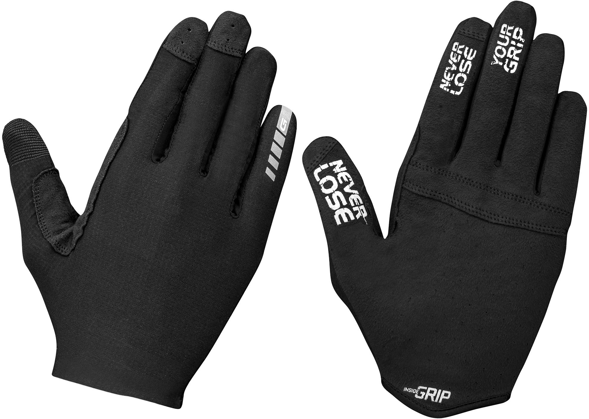 Gripgrab Aerolite Insidegrip Long Finger Glove  Black