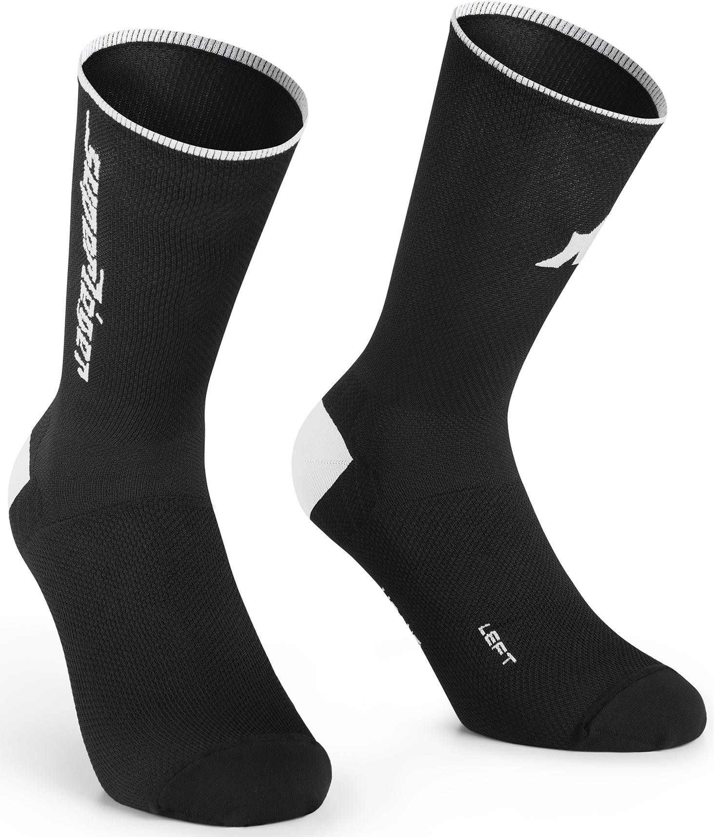 Assos Rs Superlger Cycling Socks  Black Series