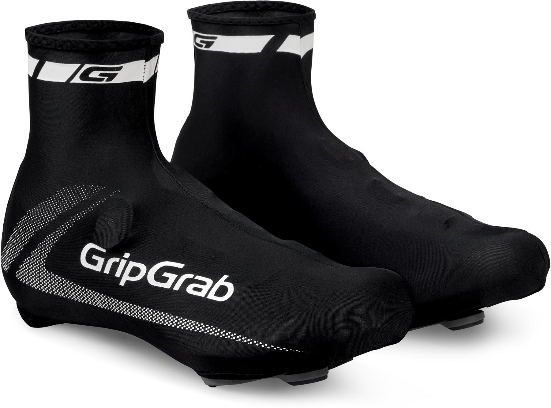 Gripgrab Raceaero Lightweight Lycra Shoe Cover  Black