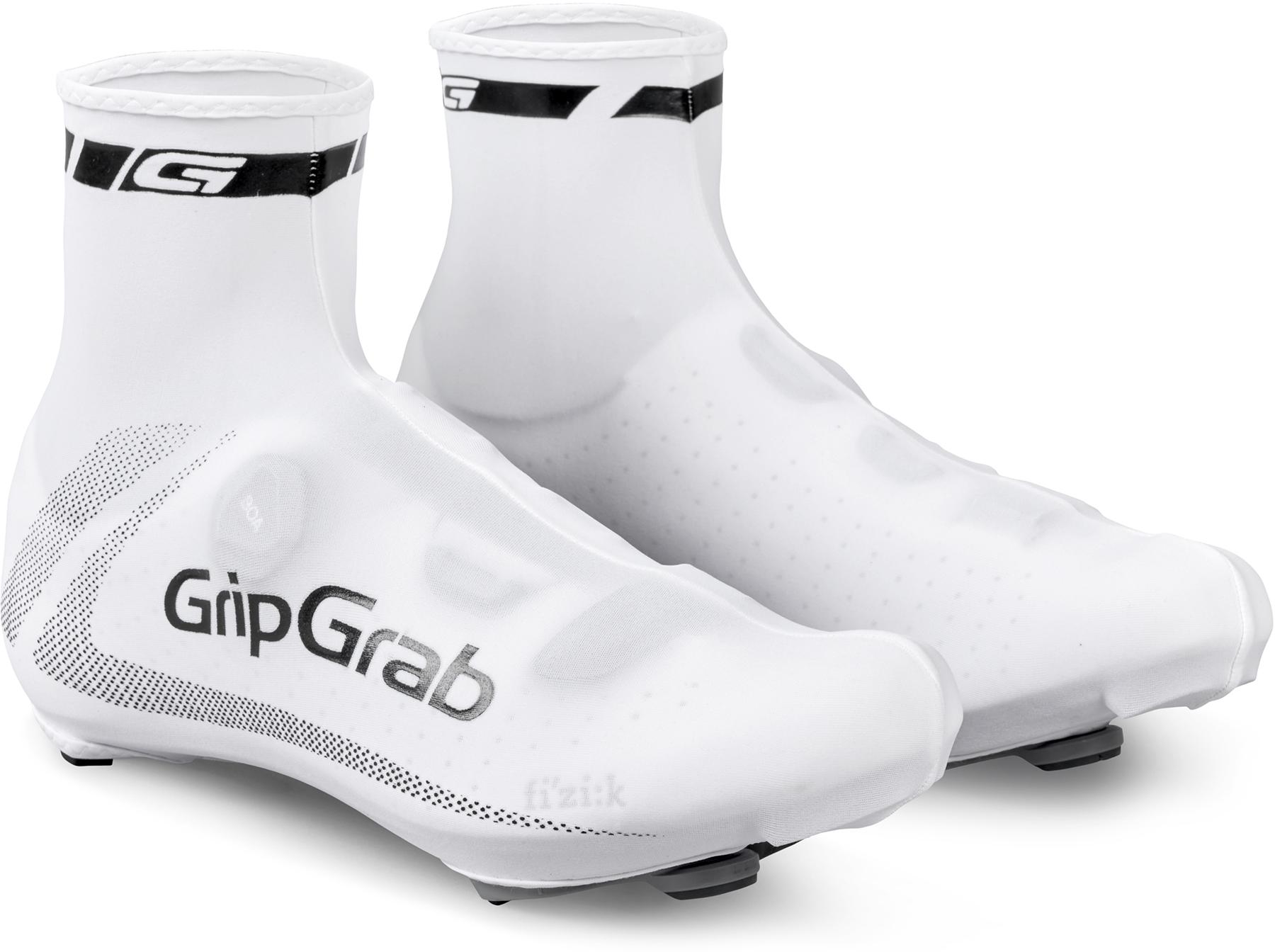 Gripgrab Raceaero Lightweight Lycra Shoe Cover  White